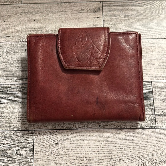 Rolfs Bags Vintage Rolfs Cowhide American Classic Tooled Leather